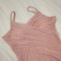 Prix d'usine bas quantité minimale de commande vente chaude Stretch Sexy Dance Wear Ballet rose vif justaucorps pour les femmes