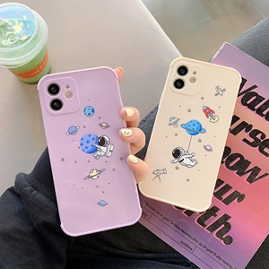 เคสซิลิโคนนิ่มลายนักบินอวกาศ,เคสกันกระแทกสำหรับ <span class=keywords><strong>iPhone</strong></span> 11 Pro 12 Mini X XR XS Max <span class=keywords><strong>SE</strong></span> <span class=keywords><strong>2020</strong></span> - Product Image 4