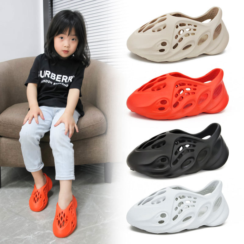 2021 Fashion Hole Shoes Kids Sandals Sports Soft Bottom Children's Shoes