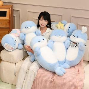 Peluche Gigante <span class=keywords><strong>de</strong></span> Foca, Almohada Suave, Lindos Peluches, Juguetes <span class=keywords><strong>de</strong></span> Peluche Acogedores para Niñas, Muñeca Perfecta para la Cama, Regalo <span class=keywords><strong>de</strong></span> Cumpleaños Ideal - Product Image 1