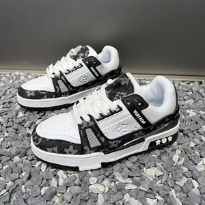 LUYIWEINASI Designer Casual <b>Shoes</b> <b>Men</b> Women (Black Brown Blue) New Versatile Chunky Mesh Upper <b>Platform</b> Outdoor <b>Shoes</b> All - Product Image 2