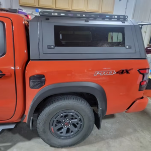 Capote en aluminium imperméable pour Nissan Frontier Pro <span class=keywords><strong>4x</strong></span> 2025, 5 pieds/6 pieds, avec fenêtres coulissantes, hardtop, housses de camion sur mesure - Product Image 1