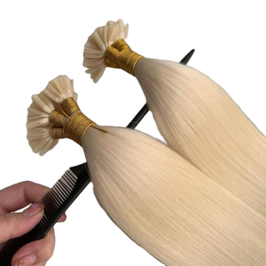 生发批发双拉伸生俄罗斯生角质层雷米头发角蛋白U平I尖人发延伸 - Product Image 5