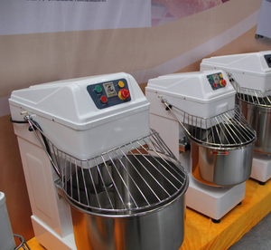 Amasadora Espiral Comercial de 8kg/12kg/20kg/25kg/40kg/50kg, Automática, de Acero Inoxidable de Grado Alimenticio, con Motor, Equipo para Hornear, 1 Año de Garantía - Product Image 1