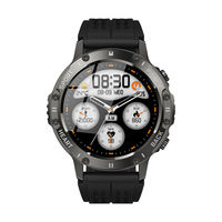 Reloj Inteligente GBE S81 de 1.39'' con GPS para Llamadas, Linterna LED, Monitor de Ritmo Cardíaco, Podómetro, Resistente al Agua IP68, Pantalla TFT de Silicona