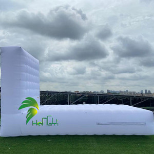 <span class=keywords><strong>Mur</strong></span> <span class=keywords><strong>gonflable</strong></span> de marque de la publicité personnalisée avec <span class=keywords><strong>ballon</strong></span> <span class=keywords><strong>gonflable</strong></span> extérieur de décorations de Halloween de montée de lumière de LED - Product Image 5