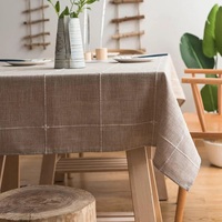 Nappe en lin, nappe brodée, nappe rectangulaire, nappes naturelles, nappes de bonne qualité