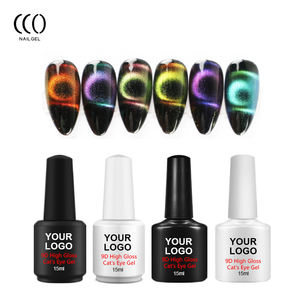 CCO Soak Off Beaute Vinyl Polish 9D 캣츠아이 젤 갤럭시 베트남 Vinimay 글리터 젤 폴리쉬 - Product Image 1