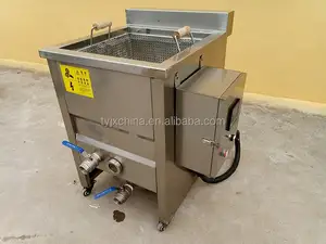 CE Automatic Potato Chips Snack Batch Fryer Machine Banana Chips Batch Frying Machine Line