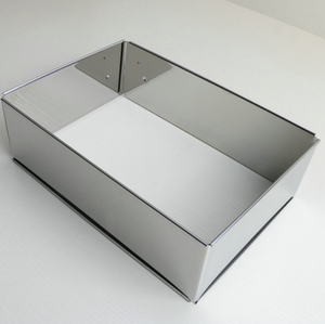 Cao Cấp Thép Không Gỉ Hình Chữ Nhật Có Thể Điều Chỉnh Mousse Vòng Mở Rộng Món Tráng Miệng Pastry Bánh Nướng Khuôn Có Thể Tháo Rời Không Dính Bakeware - Product Image 5