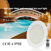 Lumière LED flexible pour piscine, à montage en surface, remplie de résine, nouvelle technologie, fournisseur de Shenzhen