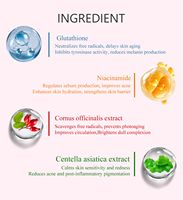Sérum éclaircissant hydratant à l'acide hyaluronique, vitamine C, collagène, or et extrait de Magnolia Sieboldii – Soin visage à base de plantes – Fabricant OEM/ODM