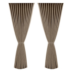Cortinas Opacas Insonorizantes, Gruesas, Absorbentes de Sonido, Reductoras de Ruido, Bloqueadoras de Luz Solar para Ventanas Orientadas a la Calle, Dormitorios <span class=keywords><strong>en</strong></span> Invierno - Product Image 6