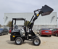 HAIJU Caricatore Frontale Elettrico 4x4 Mini ZL06E, Capacità di Carico 700kg, Trasmissione Idrostatica, Zero Emissioni, Ecologico, Batteria al Piombo-Acido