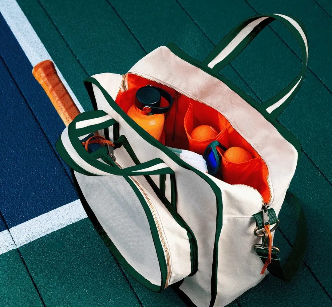 Orbia spor özel kürek spor çanta aksesuarları klasik spor için yazdırılabilir bez alışveriş çantası açık Pickleball çanta