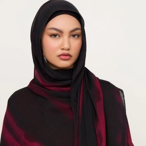 Impreso personalizado Modal transpirable peso ligero bambú Modal algodón viscosa tejido musulmán mujeres chal Hijab - Product Image 3