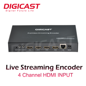 IPTV 4 Canaux entrée HDMI Encodeur IPTV Tête De Réseau H.264 HD IP Encodeur pour IPTV <span class=keywords><strong>Streaming</strong></span> Encodeur - Product Image 3