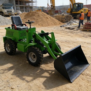 <span class=keywords><strong>Chargeur</strong></span> <span class=keywords><strong>articulé</strong></span> électrique flexible CE EPA 4x4 sur roues pour terrains complexes, travaux de construction de jardins et petites opérations <span class=keywords><strong>mini</strong></span>ères - Product Image 3
