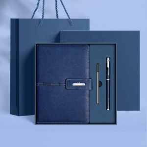 Set Regalo Promozionale Pronto <span class=keywords><strong>per</strong></span> la Spedizione: Blocco Note e Penna Personalizzabili con Logo, Scatola Regalo, Prezzo di Fabbrica, Set di Cancelleria, <span class=keywords><strong>Regali</strong></span> Aziendali - Product Image 1