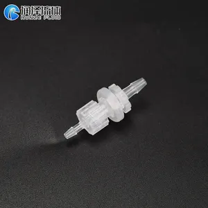 Medical barbed Luer bulkhead female male luer lock connector