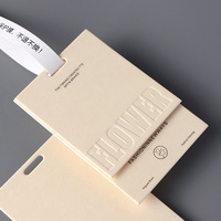 Étiquettes de vêtements personnalisées avec logo, étiquettes suspendues faites à la main, étiquettes en papier personnalisées pour vêtements