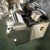 Industriële groentesnijmachine voor centrale keukens, hoge capaciteit, automatische groentesnijder/slicer