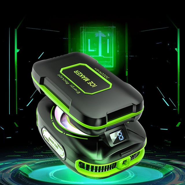 MQ HC07 Ultra Quiet Phone Cooler Detachable Semiconductor Cooling Radiator Fast Ice Cooling Heat Sink ABS+Aluminum Alloy Gaming