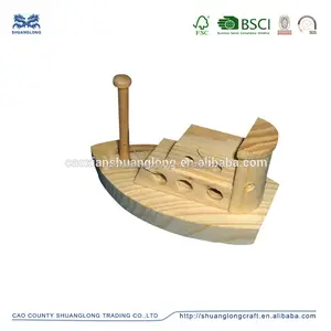 Mini artesanías de madera Modelo de la nave para las ventas de Madera Juguetes para los niños