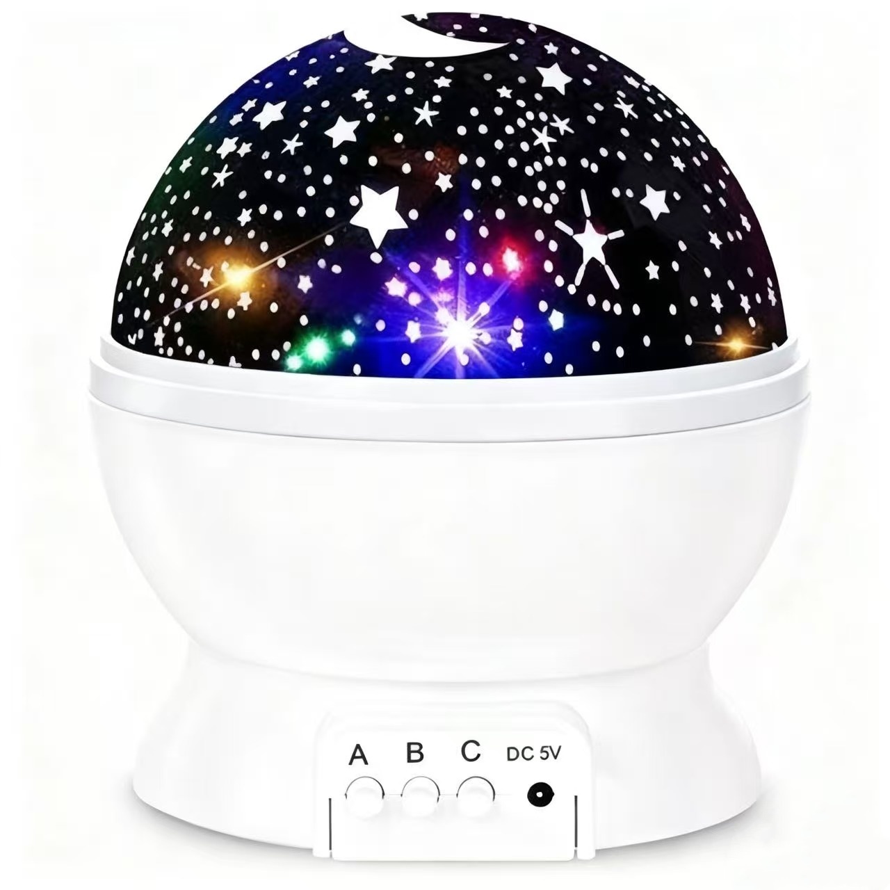 Lámpara Blanca + Forma de Lámpara Blanca + Cable USB