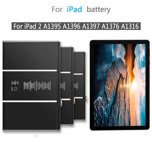 แบตเตอรี่แท็บเล็ตสำหรับ Apple iPad 2 A1395 A1396แบตเตอรี่ลิเธียมทดแทน A1316 A1376 - Product Image 5
