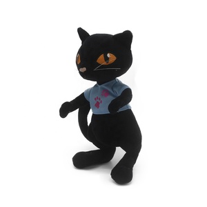 Đẹp Nhồi Plush Big Eyes Cat Mềm Đồ Chơi Tùy Chỉnh Sống Động Như Thật Mèo Đen Và Trắng Thú Nhồi Bông Đồ Chơi Sang Trọng - Product Image 6