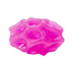 EETOYS Pelota dispensadora de golosinas para perros, juguete interactivo ovalado resistente a las masticaciones para mascotas - Product Image 1