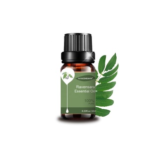 10ML Venta caliente Ravensara <span class=keywords><strong>Aromatica</strong></span>. (Ravensara) Leaf Oil CAS 91770-56-8 Precio a granel de etiqueta privada para el cuidado de la piel y el cabello - Product Image 1