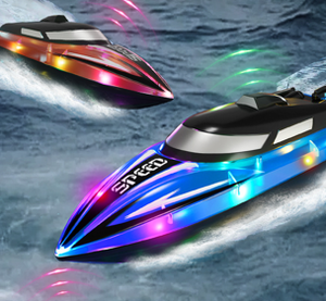 Bateau télécommandé <span class=keywords><strong>RC</strong></span> haute vitesse, étanche, électrique, 20 km/h, jouet durable pour enfants, vente en gros, étanche - Product Image 2