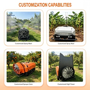 Pulverizador Autopropulsado con Control Remoto Personalizado, Equipo de Pulverización Autónoma de Pesticidas para Huertos de Cítricos y Bananos - Product Image 6