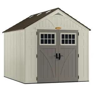 Outdoor Garden Backyard Easily Assembled Waterproof Dustproof Hdpe Plastic Resin Tools Storage Shed House