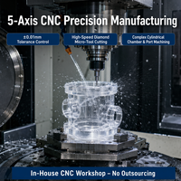 Chambre de réaction microfluidique à double couche usinée par CNC, réacteur à disque PMMA, laboratoire sur puce, synthèse chimique, OEM/ODM personnalisé
