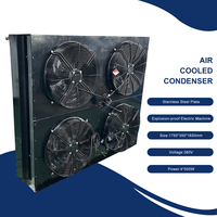 Unité de condenseur scroll à refroidissement par air YueXue FNH250 pour chambre froide, avec compresseur semi-hermétique industriel et échangeur de chaleur