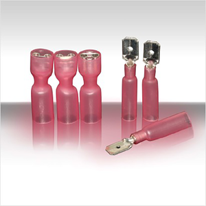 Kit de connecteurs de fils thermorétractables en cuivre étanches, plaqués étain, 600V, rapport de rétraction 2:1 pour épissage de câbles 22-18AWG - Product Image 4