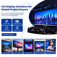Écran LED Étanche HD P2.6 P2.9 P3.91, Mur LED Mobile, Mur Vidéo LED de Location, Scène, Affichage Publicitaire Géant Extérieur