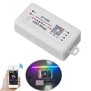 48v dc point lightjellyfish led light controller sp108E SP105E SP107E Controller