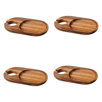 Nouvelle conception, plateau de service en bois style ferme, support à verres, planche à fromage en bois, porte-vin, gravé au laser, écologique, fait main
