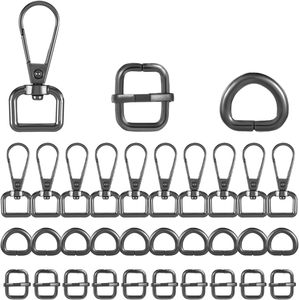 Pcs Swivel <b>Snap</b> <b>Hooks</b> Kit Heavy Duty Swivel <b>Snap</b> <b>Hooks</b> With D Ring And Slide Buckle - Product Image 1