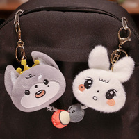 Nouveau Kpop Stray Kids personnalisé 10CM porte-clés en peluche Felix lapin pendentif Figure pour sac de voiture ou porte-clés