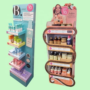 Tùy chỉnh có thể gập lại hiển thị các tông đứng cho mỹ phẩm cửa hàng bán lẻ Nước hoa trang điểm giá lông mi Son môi bút kẻ mắt giấy hiển thị - Product Image 2