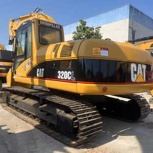 Excavatrice sur bateau d'occasion Caterpillar 320CL 20 tonnes, modèle de boîte de vitesses, pompe à engrenages, roulement, Japon, vente à Shanghai - Product Image 1