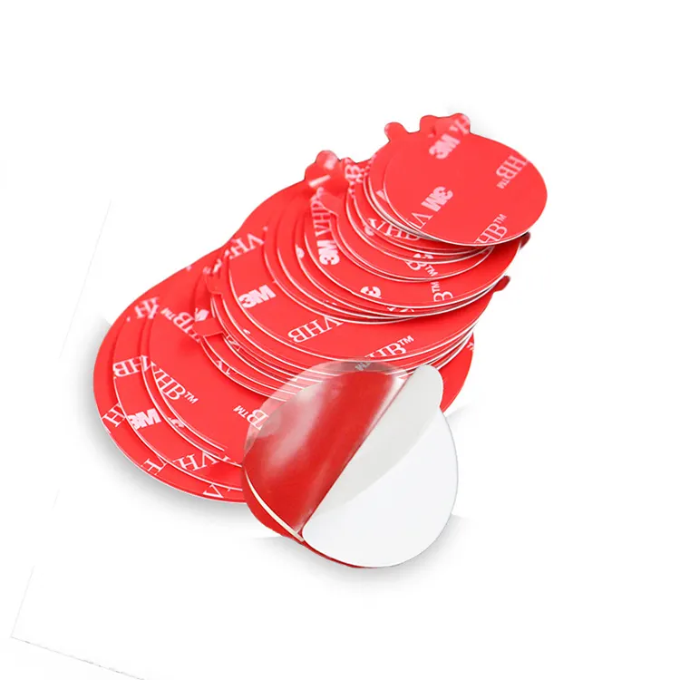 VHB Adhesive Tape,3 M die cut 0.5mm acrylic foam double sided RED tape 4905 foam tape bonding