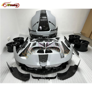 ชุดแต่งคาร์บอนไฟเบอร์แบบฟอร์จบางส่วน สำหรับ <span class=keywords><strong>Ferrari</strong></span> 812 Superfast GTS พร้อมสปอยเลอร์ฝากระโปรงหน้า - Product Image 5