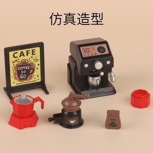 Macchina da Caffè e Cucina in Miniatura in Plastica per Casa delle Bambole - Decorazioni per Compleanno e Pasqua - Product Image 6