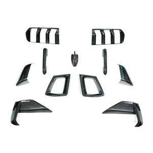 Kit de garnitures extérieures pour voiture en fibre de carbone Shasha, vente en gros, pour <span class=keywords><strong>Mustang</strong></span> 2024-2026 - Product Image 1